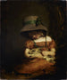 Ragazza con un coniglio - John Hoppner — vista dell’opera