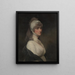 Mme Thomas Pechell Charlotte Clavering ist 1841 verstorben - John Hoppner — gerahmtes Bild an der Wand