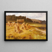 Weizenfeld bei Hastings - John Horace Hooper — gerahmtes Bild an der Wand