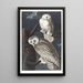 Harfang des neiges - John James Audubon — quadro incorniciato alla parete