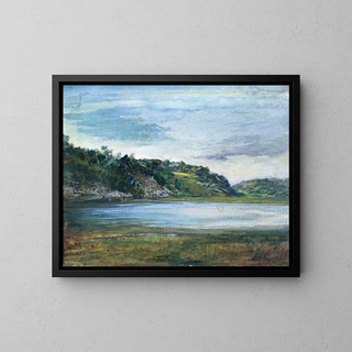 John La Farge - Paradise RocksStudy at Paradise Newport Rhode Island.webp