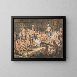 John Lewis Krimmel - Exhibition of Indian Tribal Ceremonies at the Olympic Theater Philadelphia.webp