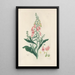 Digitalium monographia Pl03 - John Lindley — quadro incorniciato alla parete