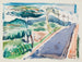 sulla strada di Sparkill, New York - John Marin — vista dell’opera