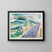 sulla strada di Sparkill, New York - John Marin — quadro incorniciato alla parete