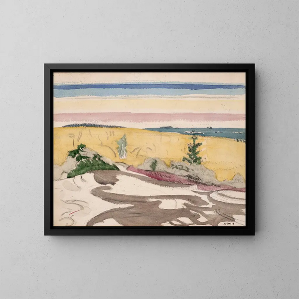 Petit Point Maine - John Marin — gerahmtes Bild an der Wand