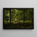 Picknick-Szene - John Martin Tracy — gerahmtes Bild an der Wand