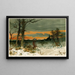 Winter - John Mazzanovich — gerahmtes Bild an der Wand