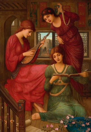 John Melhuish Strudwick - In The Golden Days.webp