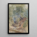 A stream near Clovelly North Devon - John Middleton — framed artwork on a wall