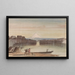 Dalles du mont Columbia, vue vers l'ouest - John Mix Stanley — gerahmtes Bild an der Wand
