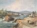 Chutes Kettle, rivière Columbia - John Mix Stanley — Ansicht des Kunstwerks