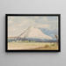 Mont Rainier gesehen von der Nähe von Steilacoom - John Mix Stanley — gerahmtes Bild an der Wand