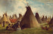 Campement indien dans la prairie - John Mix Stanley — Ansicht des Kunstwerks