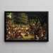 Il processo di Red Jacket - John Mix Stanley — quadro incorniciato alla parete