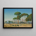 in Cannes, Frankreich - John Mulcaster Carrick — gerahmtes Bild an der Wand