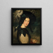 Portrait von Mme John O'Keefe, Ehefrau des Künstlers - John O'Keeffe — gerahmtes Bild an der Wand