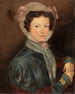 Portrait von Mme McCarthy, Großmutter von J. H. McCarthy - John O'Keeffe — Ansicht des Kunstwerks