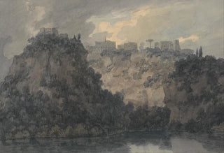 John Robert Cozens - On the Lake of Nemi.webp