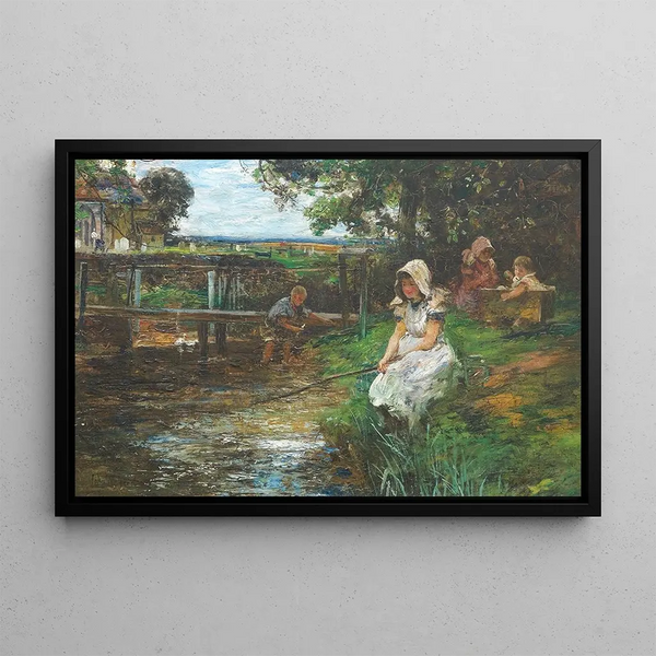 John Robertson Reid - Fishing for Tiddlers.webp