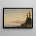 Lac Tahoe Blick nach Südwesten - John Ross Key — gerahmtes Bild an der Wand