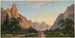 Vallée de Yosemite, vista verso ovest - John Ross Key — vista dell’opera
