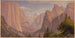 Vallée de Yosemite regardant vers l'est depuis le sentier de Mariposa (Conflit de cas) - John Ross Key — Ansicht des Kunstwerks
