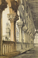 Beispiele venezianischer Architektur Das Dogenpalast Renaissance-Kapitelle der Loggia - John Ruskin — Ansicht des Kunstwerks