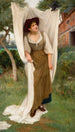 Blanchisseuse erschreckt durch eine Amsel - John Scott — Ansicht des Kunstwerks