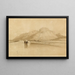 Un canale in Normandia - John Sell Cotman — quadro incorniciato alla parete