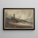 Château d'Aberystwyth - John Sell Cotman — gerahmtes Bild an der Wand