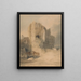 Prieuré de Castle Acre Norfolk - John Sell Cotman — gerahmtes Bild an der Wand