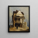 Haus in Ruinen - John Sell Cotman — gerahmtes Bild an der Wand