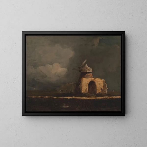Abbaye de Saint-Bénet - John Sell Cotman — quadro incorniciato alla parete