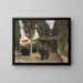 Ein schattiger Weg im Orient - John Singer Sargent — gerahmtes Bild an der Wand