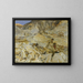 Descendre le marbre des carrières à Carrara - John Singer Sargent — gerahmtes Bild an der Wand