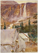 Campement et cascade - John Singer Sargent — vista dell’opera