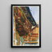 Chalet - John Singer Sargent — quadro incorniciato alla parete