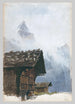 Chalets Mürren - John Singer Sargent — Ansicht des Kunstwerks