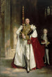 Charles Stewart sechster Marquis von Londonderry mit dem großen Staatsschwert bei der Krönung - John Singer Sargent — Ansicht des Kunstwerks