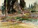 Zypresse am Gardasee in San Vigilio - John Singer Sargent — Ansicht des Kunstwerks