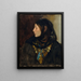 Donna egiziana - John Singer Sargent — quadro incorniciato alla parete