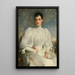 Elsie Wagg - John Singer Sargent — gerahmtes Bild an der Wand