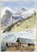 Gspaltenhorn Mürren - John Singer Sargent — vista dell’opera