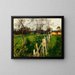 Empfangsfeld - John Singer Sargent — gerahmtes Bild an der Wand