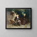 Am Generalife - John Singer Sargent — gerahmtes Bild an der Wand