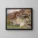 In das Simplon-Tal - John Singer Sargent — gerahmtes Bild an der Wand