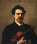 Johannes Wolff 1861-1931 violinista olandese - John Singer Sargent — vista dell’opera
