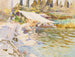 Lac de Garde - John Singer Sargent — Ansicht des Kunstwerks