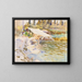 Lac de Garde - John Singer Sargent — gerahmtes Bild an der Wand